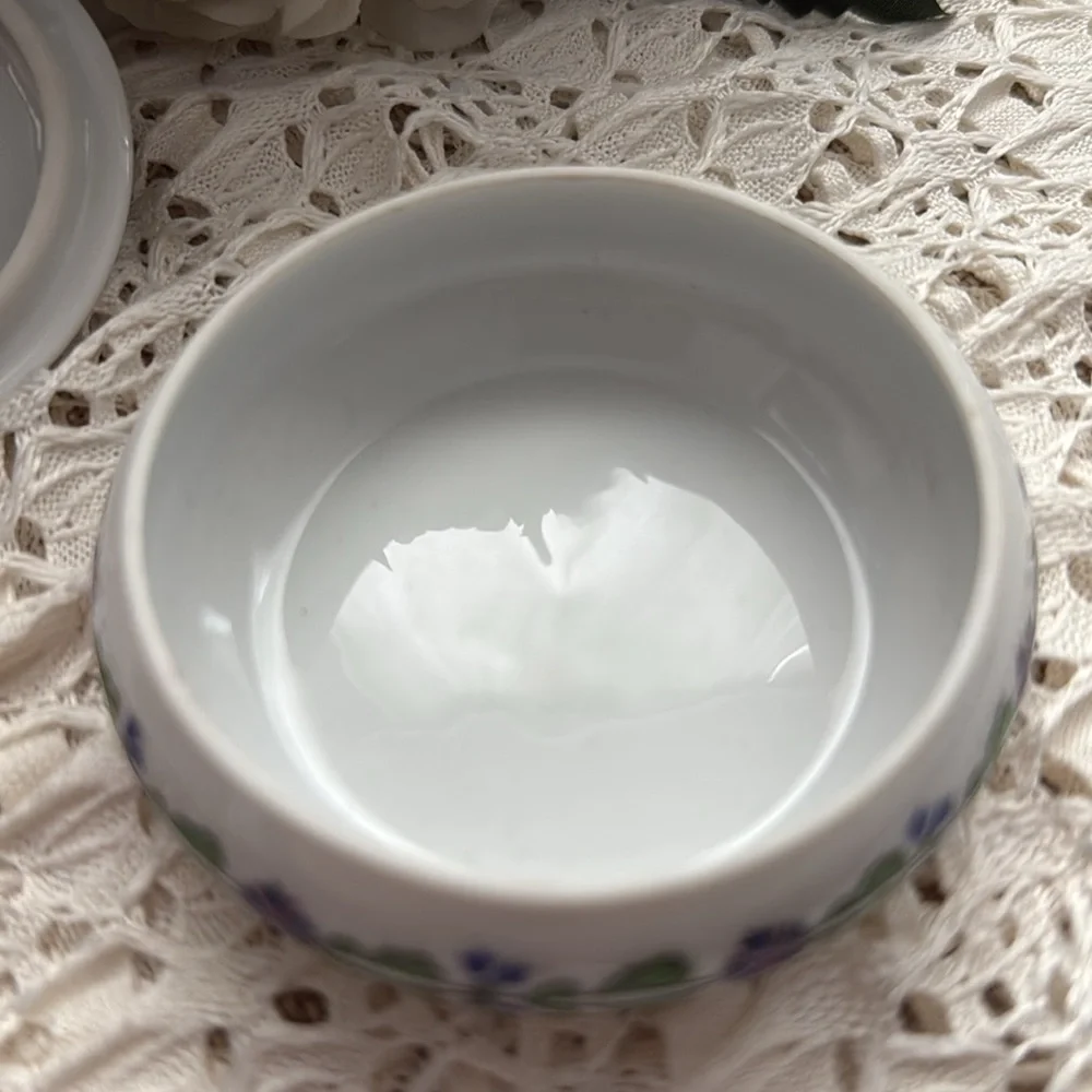 Tiffany & Co. Limoges “Villandry” Porcelain Trinket Jewelry Box